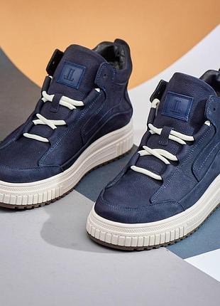 Чоловічі черевики зимові на хутрі натуральна шкіра level