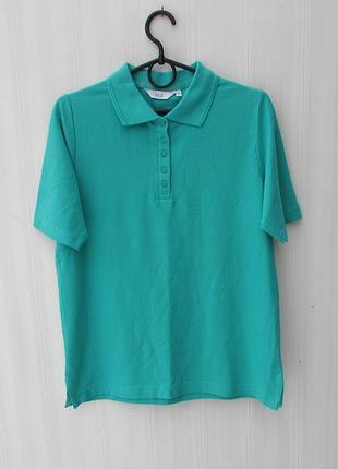 Женская хлопковая футболка поло esle