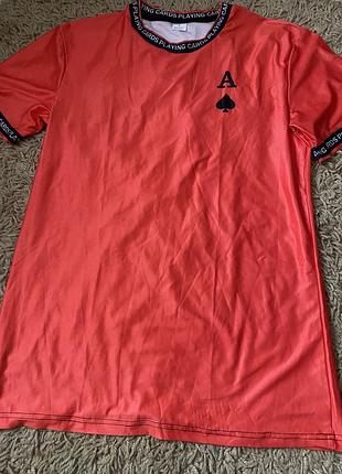 Футболка cards playing