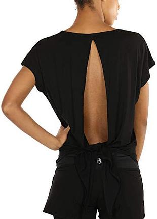 Футболка для йоги, вискоза, icyzone, xl