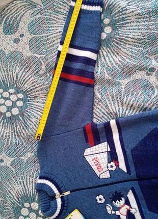 Кофта на змійці для хлопчика 2