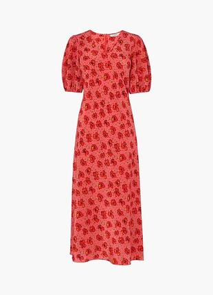 Сукня шовкова l. k. bennett в квітковий принц