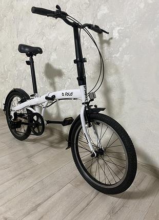 Складний велосипед btwin b-fold 5 decathlon