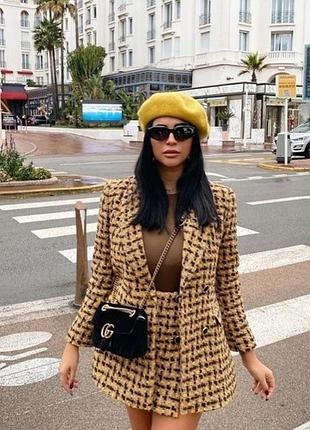 Классный твидовый костюм с пиджаком и юбкой-шортами zara
⚡⚡⚡⚡⚡⚡⚡⚡⚡⚡⚡⚡⚡