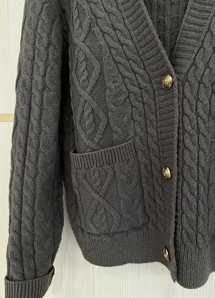 Сірий кардиган amisu 2