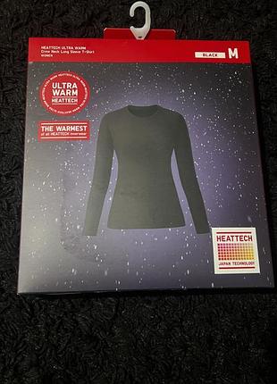 Термобілизна термокофта uniqlo heattech ultra warm m 38 розмір