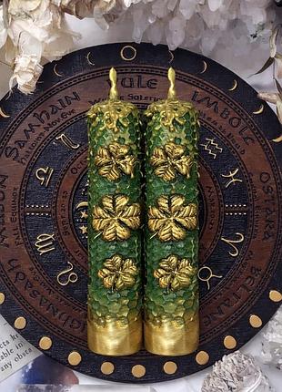 Програмна свічка на залучення грошей, фінансова свічка, грошова