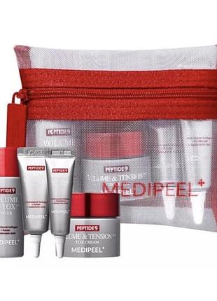 Набір для обличчя medi-peel peptide 9 volume bio tox trial kit, 4 продукти