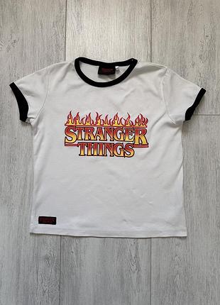 Жіноча футболка stranger things 13-14 y, гарний стан