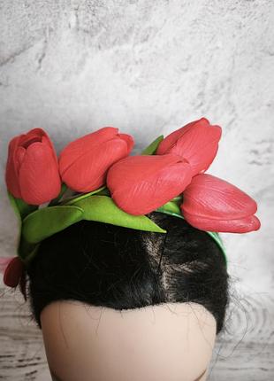 Обруч для образу тюльпан 🌷 4