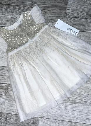 Платье платье f&amp;f 9-12мес