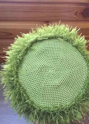Вязаная пушистая елка