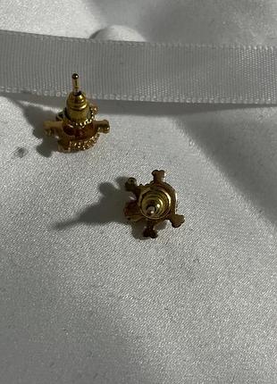 Сережки череп 4