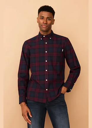 Рубашка в клетку в стиле the oxford