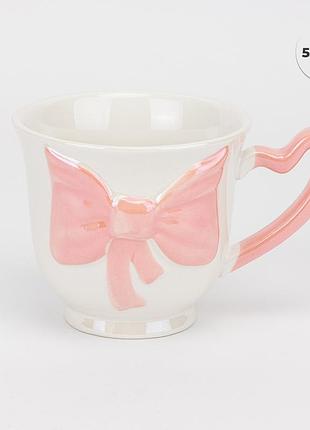 Кружка "розовый бант", 500 мл elisey