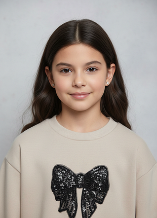Кофта с бантиком