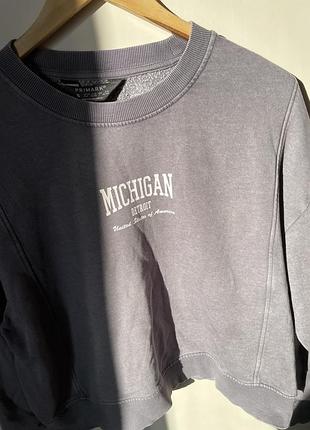 Графітовий світшот primark s розмір 2