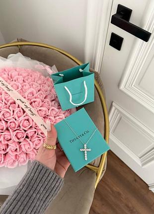 Хрестик tiffany тіффані 3