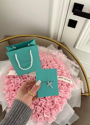 Хрестик tiffany тіффані 2