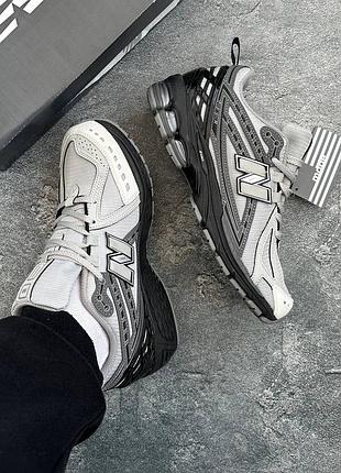 Стильные кроссовки new balance 1906r light grey