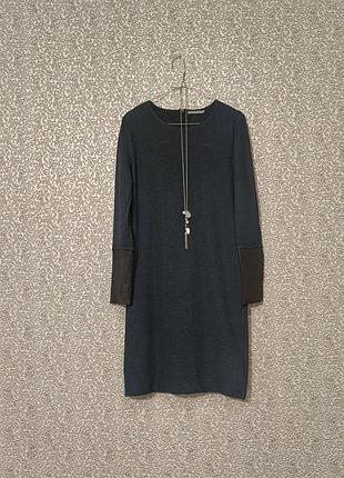 Прямое платье cos с длинными рукавами