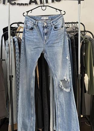 Джинси рвані кльош м-л