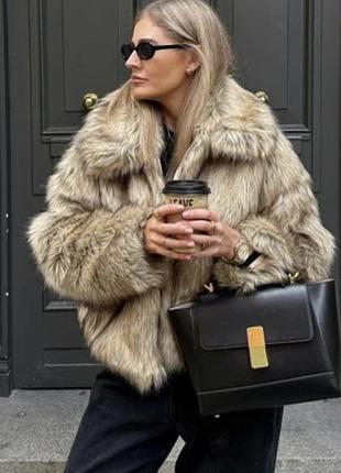 Шубка из искусственного меха