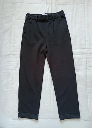 Трикотажные брюки штаны на мальчика zara 10 лет