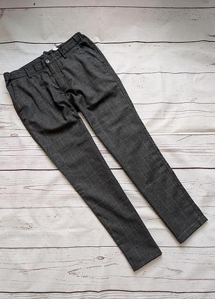 Серые мужские брюки, брюки, брюки в клетку massimo dutto