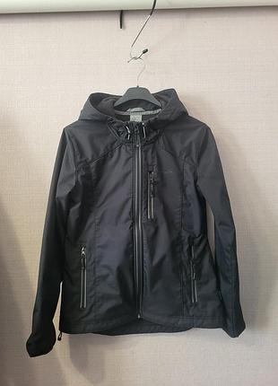 Куртка softshell snowlife, размер l, черная, ветрозащитная