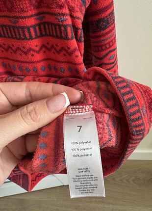 Фліска oshkosh, 8-9 років, ріст 128-134 см, флісова кофта 4