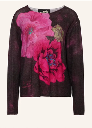 Яскравий брендовий жіночий светер джемпер 90% вовна та 10% кашемір
