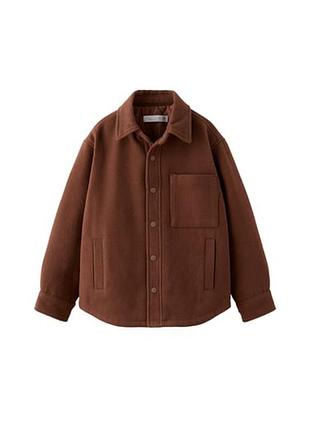 Куртка рубашка, куртка бомбер zara 164р