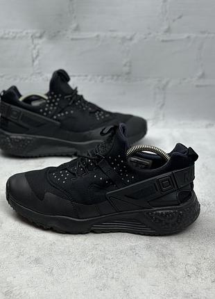 Чоловічі чорні кросівки nike air huarache