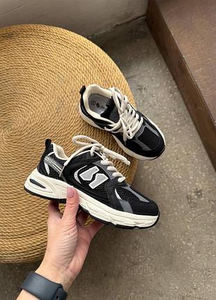 Кроссовки 126, р.27,28,29,30,31,32,33,34,35,36,37,38, эко-кожа+текстиль, черный