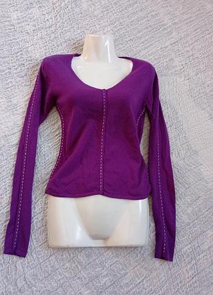 Strenesse кофта вовна кашемір мінімалізм 💜💟 s