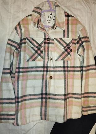 Рубашка теплая +джинсы палаццо 3