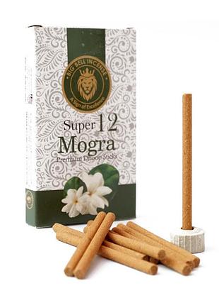 Ароматические палочки big bell dhoop mogra 10 палочек могра , благовония индия
