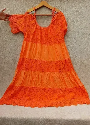 Ярусный сарафан,р48-50🧡🧡🧡 2