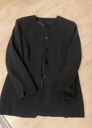 Піджак жакет чорний л хл