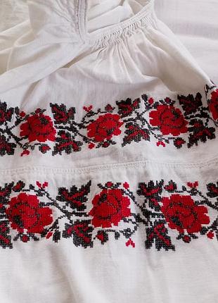 Старинная женская рубашка полтавщина