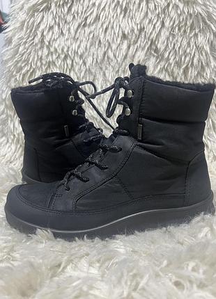 Ecco babett черевики зимові чорні