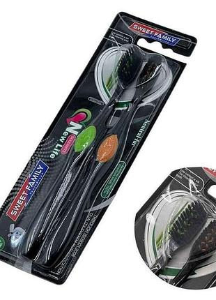 Зубна щітка 2шт (колір в асортим) s-01 тм sweet family