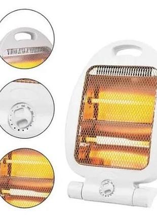 Кварцовий обігрівач heater cb-7745 crownberg quartz -800вт