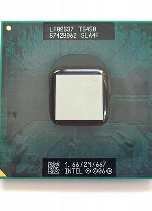 Процессор для ноутбука intel core 2 duo t5450 1.66ghz socket p