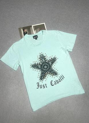 Just cavalli вискозная футболка