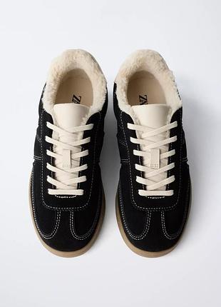 Кеди шкіряні zara 32,34 5