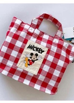 Сумка - шоппер zara disney с микки максом