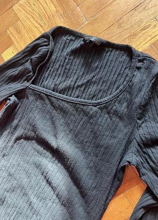 Готична міні сукня в рубчик 3