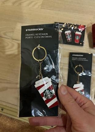 Брелоки значки та підвіски starbucks 3
